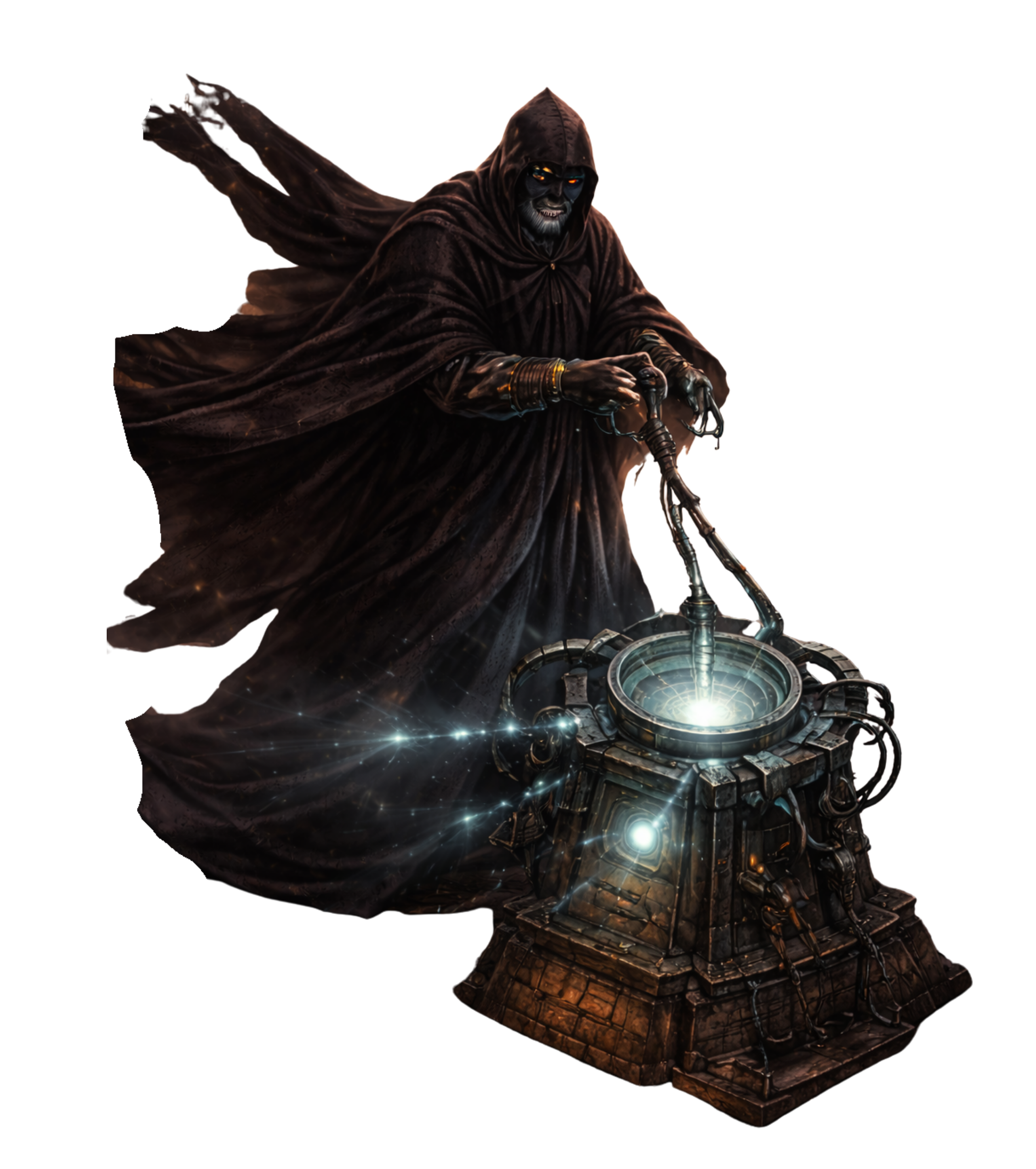 Schwarzer Schatten aus Nacht der Superhelden